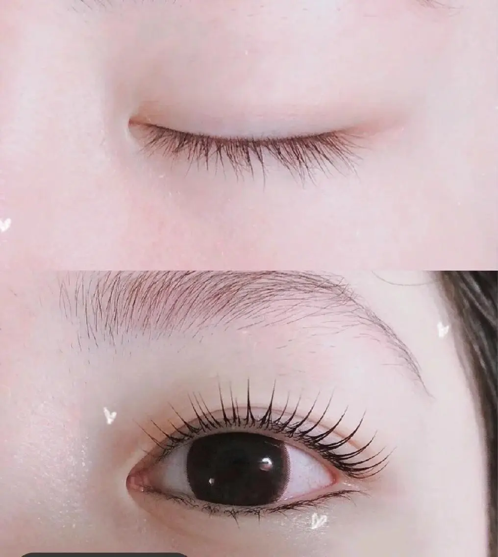 マツエク・マツパ パリジェンヌラッシュリフト 🍒♡RiRi Lash ♡🍒のマツエク・マツパデザイン