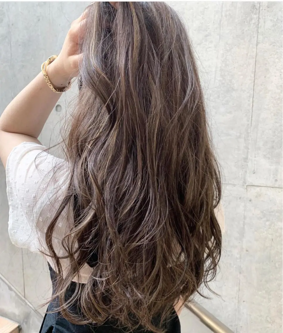 ロング カラー box mico. mutsumiのヘアスタイル