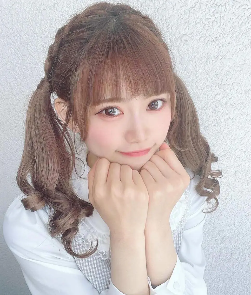 ロング カラー ヘアアレンジ ツインテール 💖透明感カラー💖 mayukoのヘアスタイル