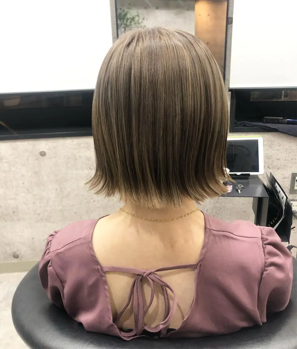 ミディアム 羽田 hadaのヘアスタイル