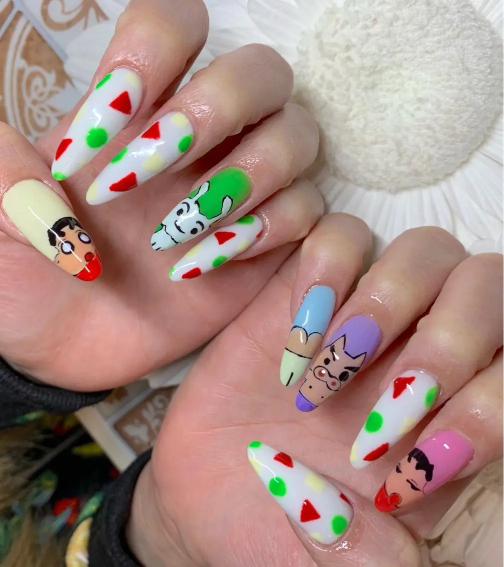 ネイル スカルプネイル Nailsalon E's cafeのネイルデザイン