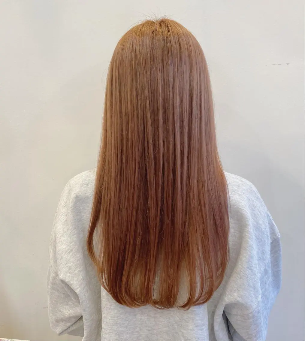 ロング カラー ブリーチ ハイトーンカラー ブリーチ指名 NO1🌈SAKIのヘアスタイル