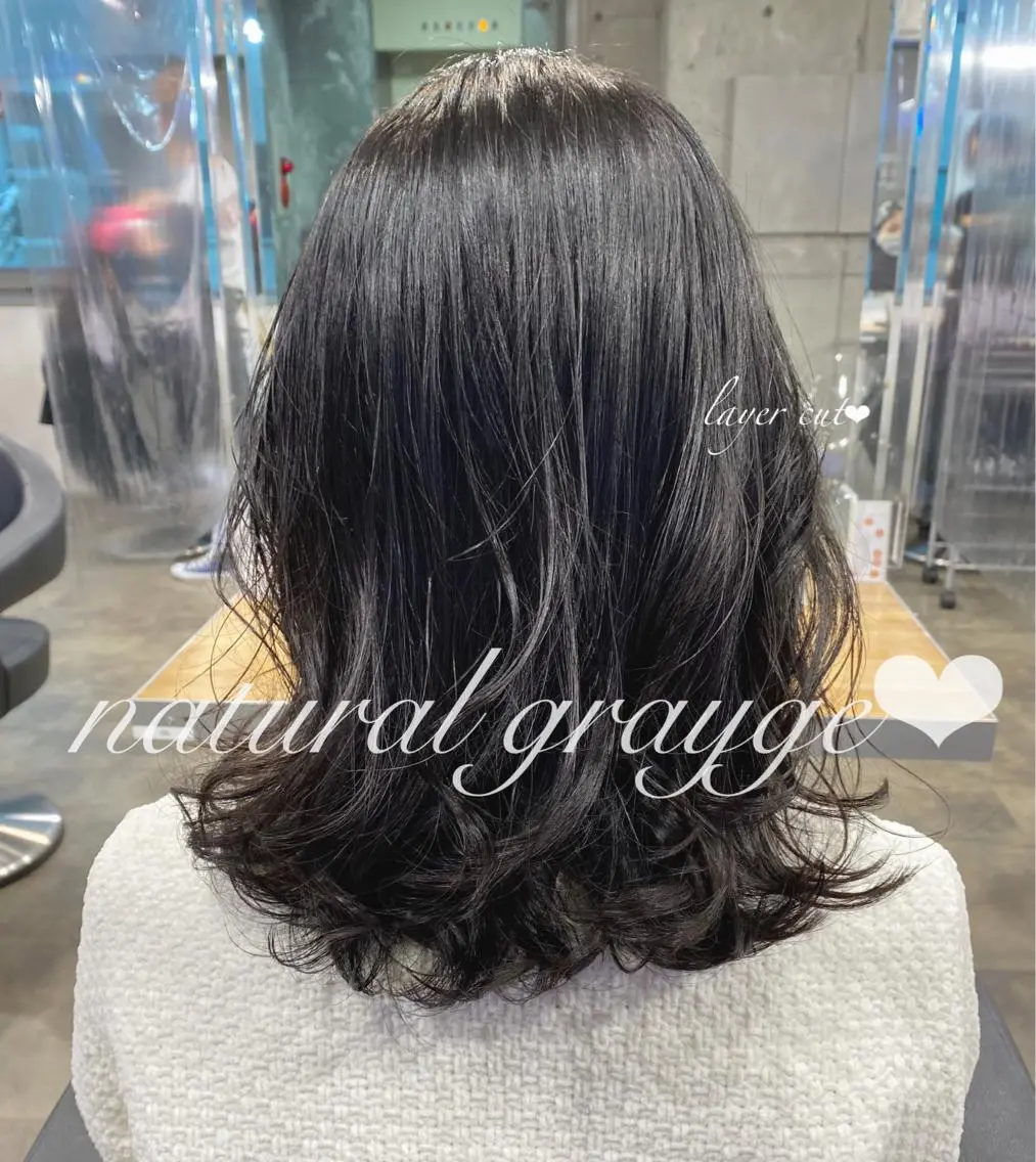ミディアム カラー ヘアアレンジ 当日予約⭕️ JUNYAのヘアスタイル