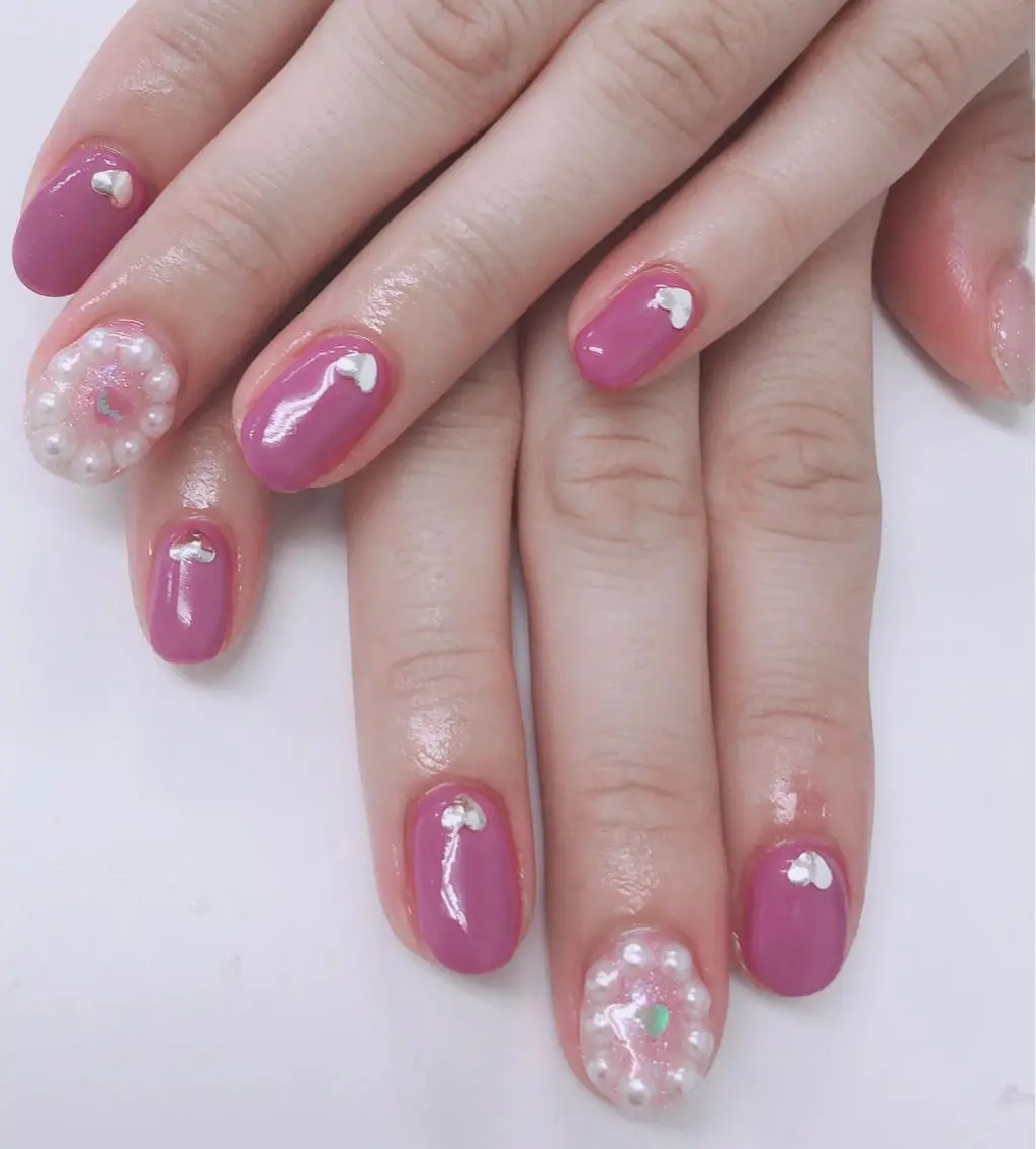 ネイル ハンドネイル ネイルサロンエクラ 🫧Shizukaのネイルデザイン
