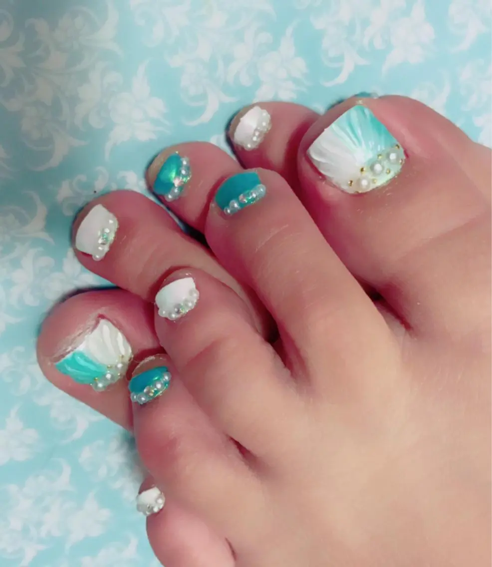 ネイル フットネイル Nail Salon macherieのネイルデザイン