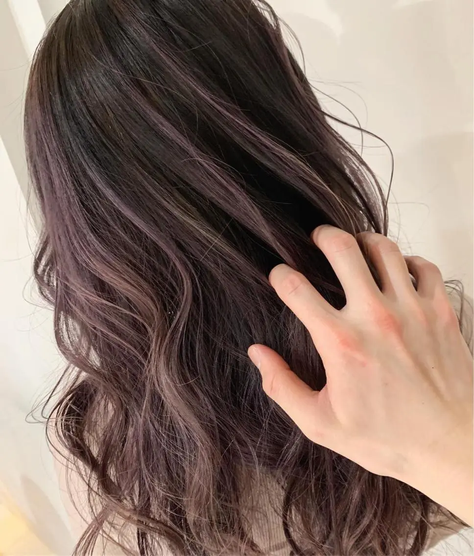 ロング カラー ヘアアレンジ 阿部 圭悟のヘアスタイル