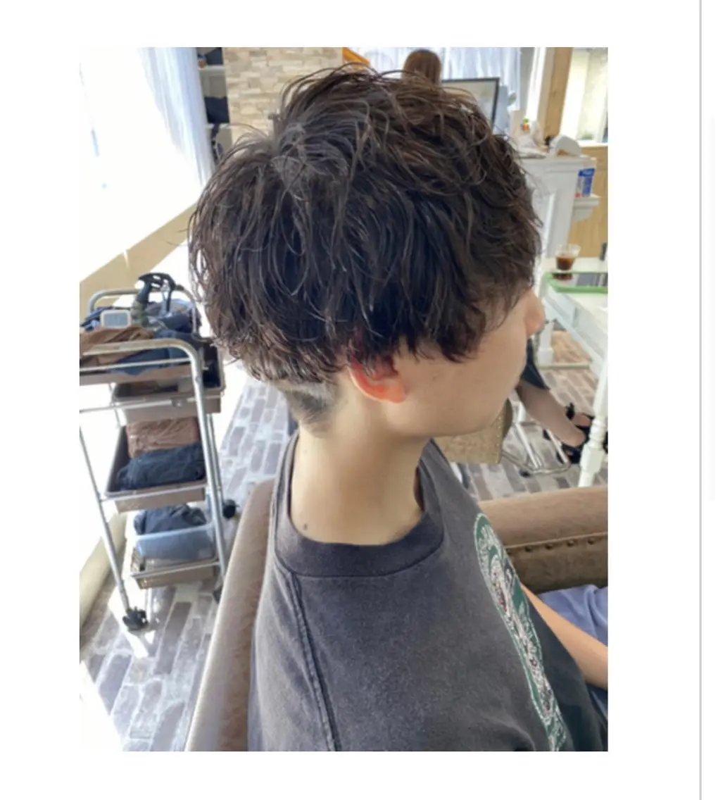 パーマ メンズ メンズパーマ カット パーマ 🔥5月お得価格🔥 東海林悠太のヘアスタイル