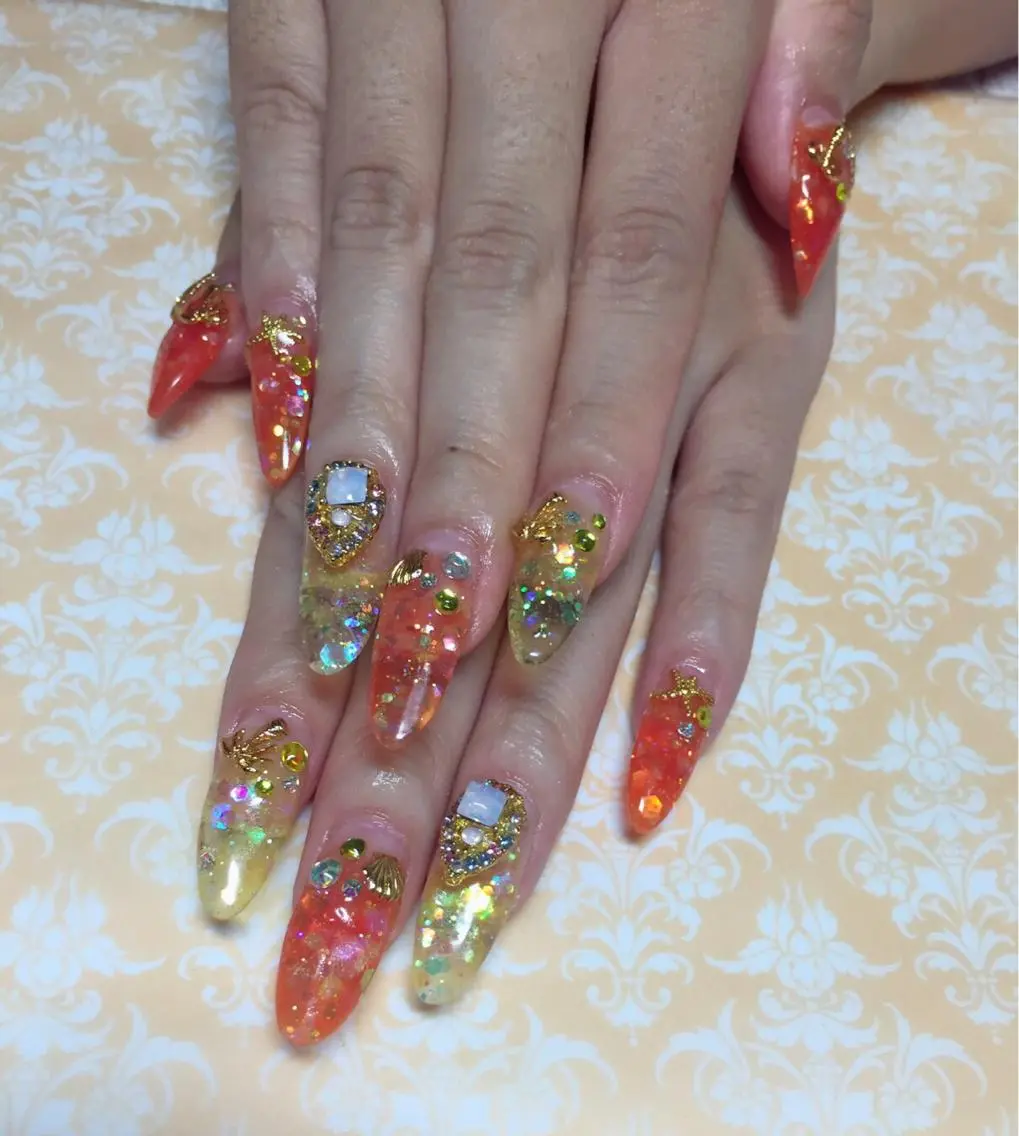 ネイル スカルプネイル Nail Salon macherieのネイルデザイン