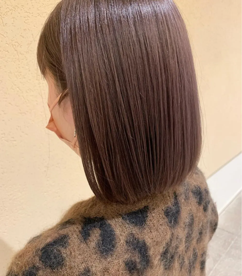 ミディアム カラー 𝒢𝒾𝓇𝓁𝓎 ⑅ 𝓎𝓊𝓀𝒶のヘアスタイル
