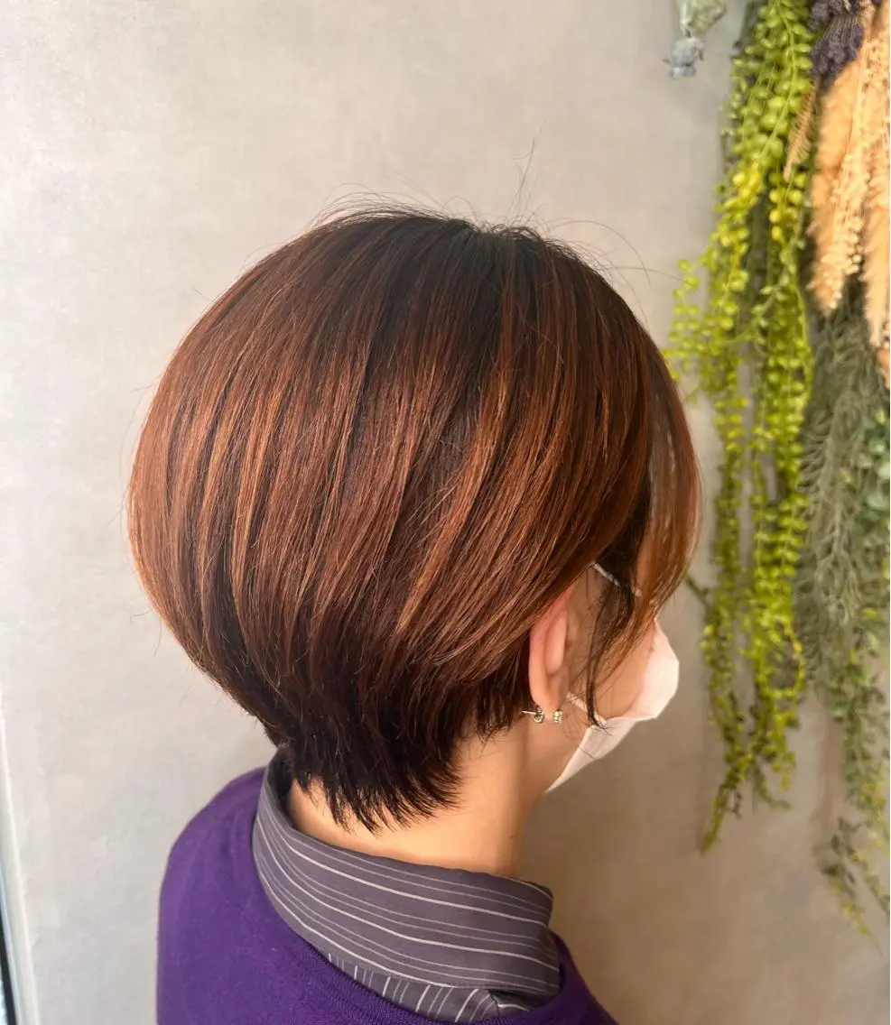 ショート ハンサムショート ショートヘア 橘 裕花のヘアスタイル