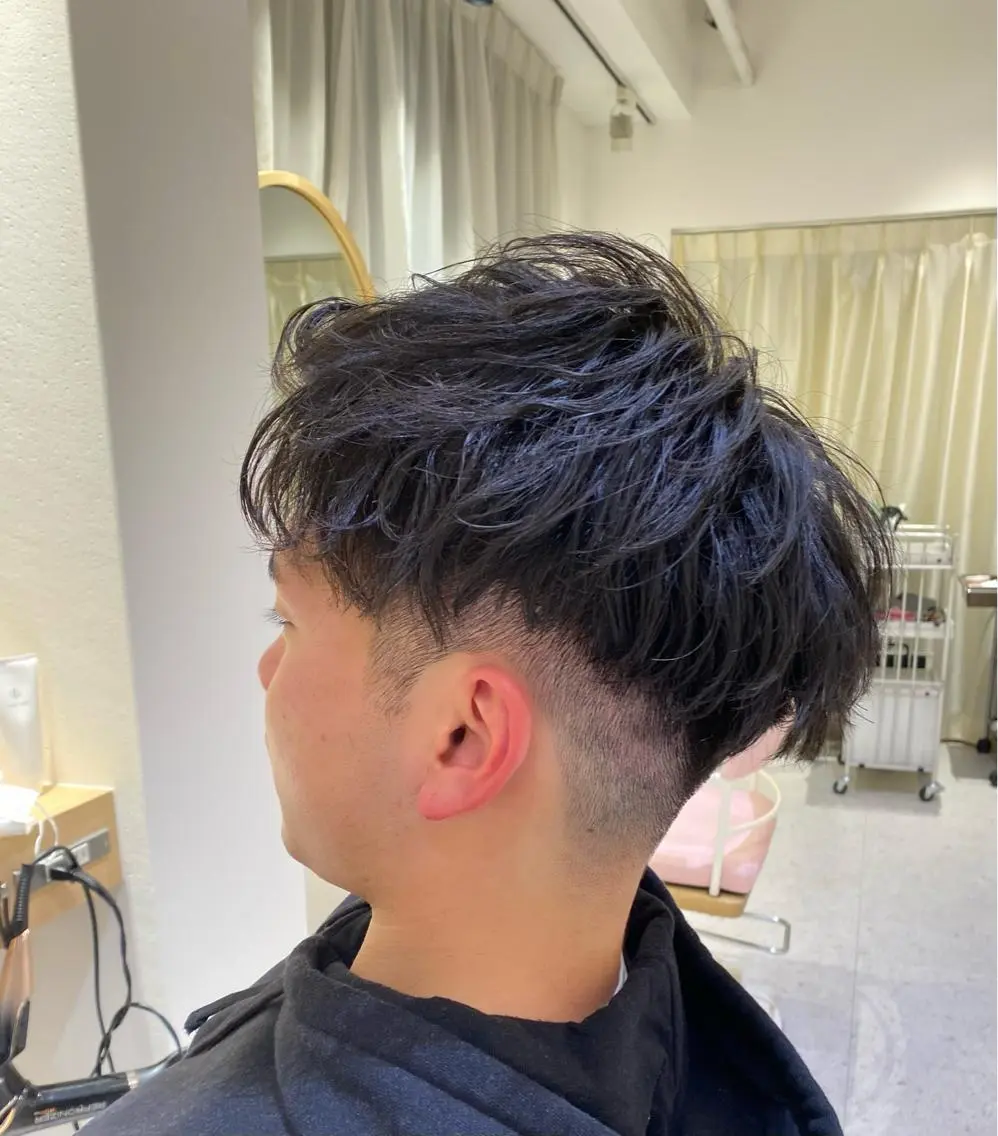 パーマ メンズ soil ミヤタケのヘアスタイル
