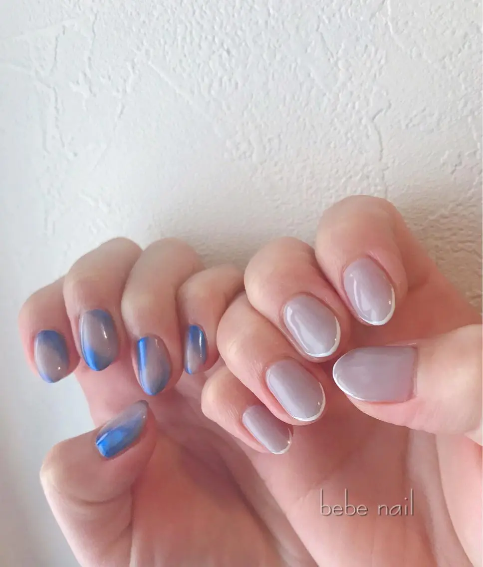 ネイル フレンチネイル ニュアンスネイル Ann nailのネイルデザイン