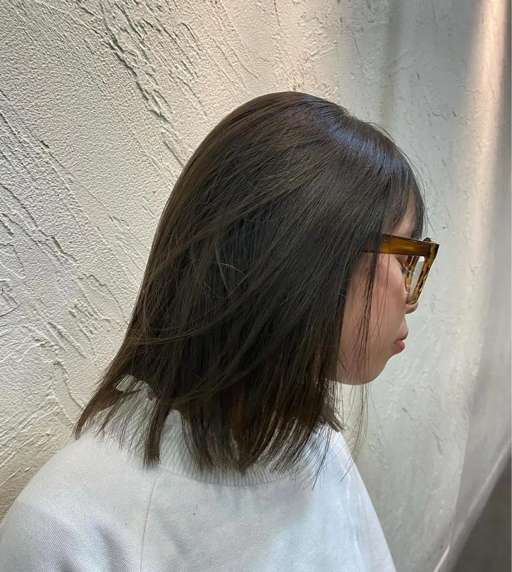 カラー ノンダメージ 🥑mikubanのヘアスタイル