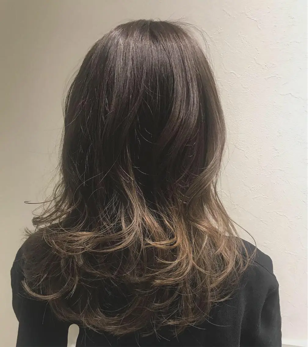セミロング カラー ヘアカラー トリートメント bal ミナのその他イメージ
