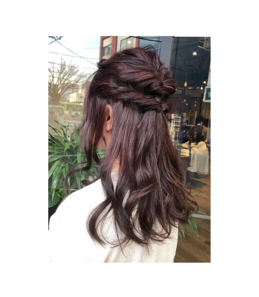 ヘアアレンジ あらい なつみのヘアスタイル