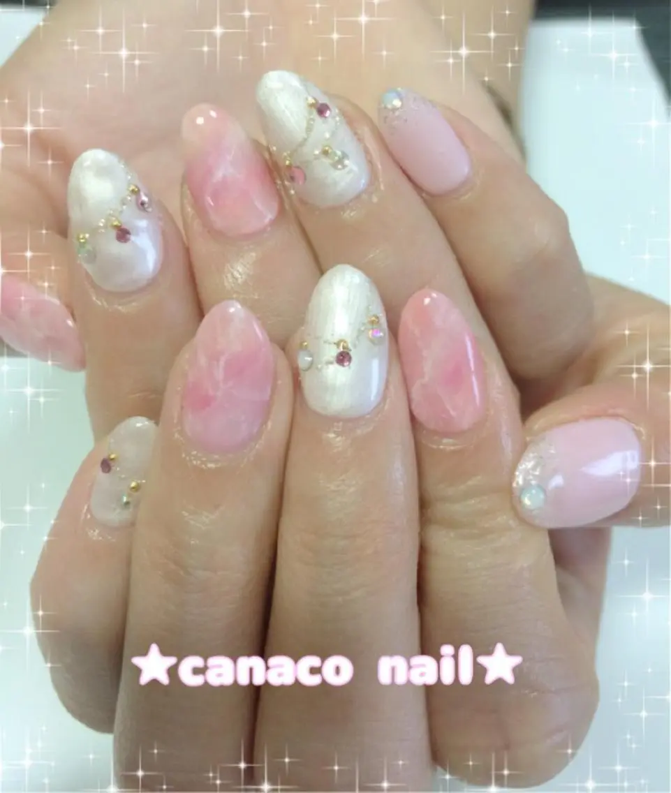ネイル アートネイル ハンドネイル ハンドケア ベテランネイル cnc  nailのネイルデザイン
