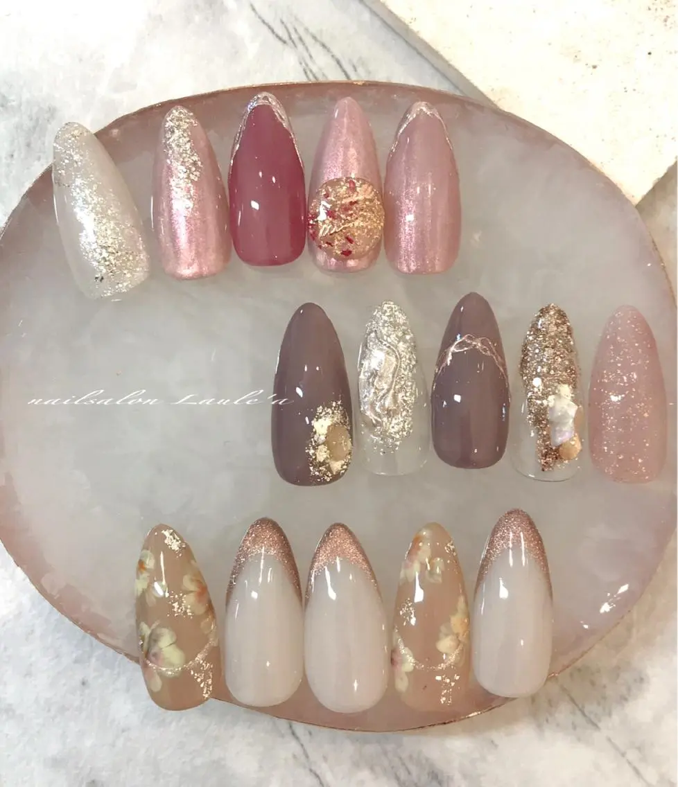 ネイル ハンドネイル nailsalon Laule'aのネイルデザイン