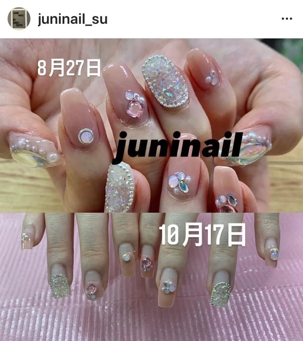 ネイル ハンドネイル JuniNail 주니네일🇰🇷suのネイルデザイン