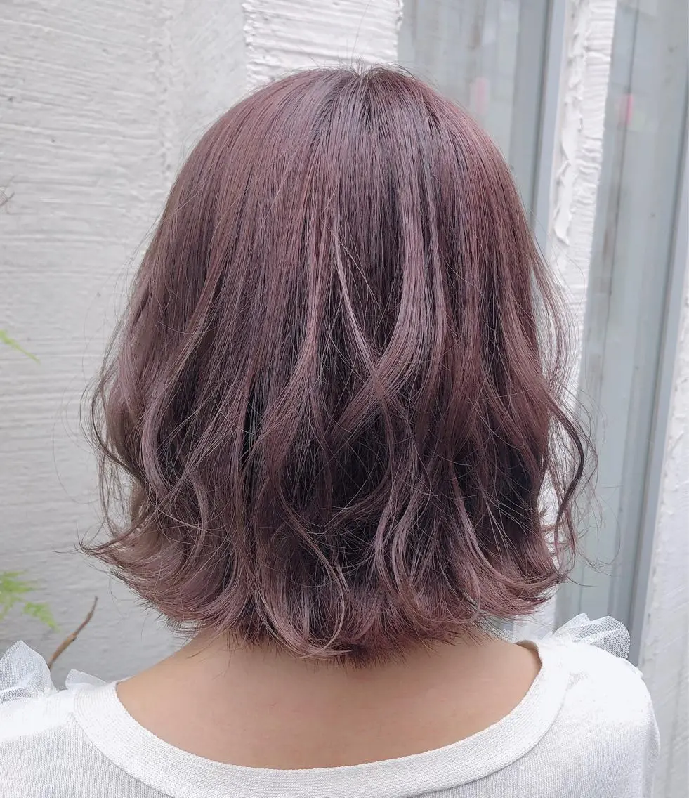ミディアム カラー メンズパーマ/ エクステ🌞セナのヘアスタイル