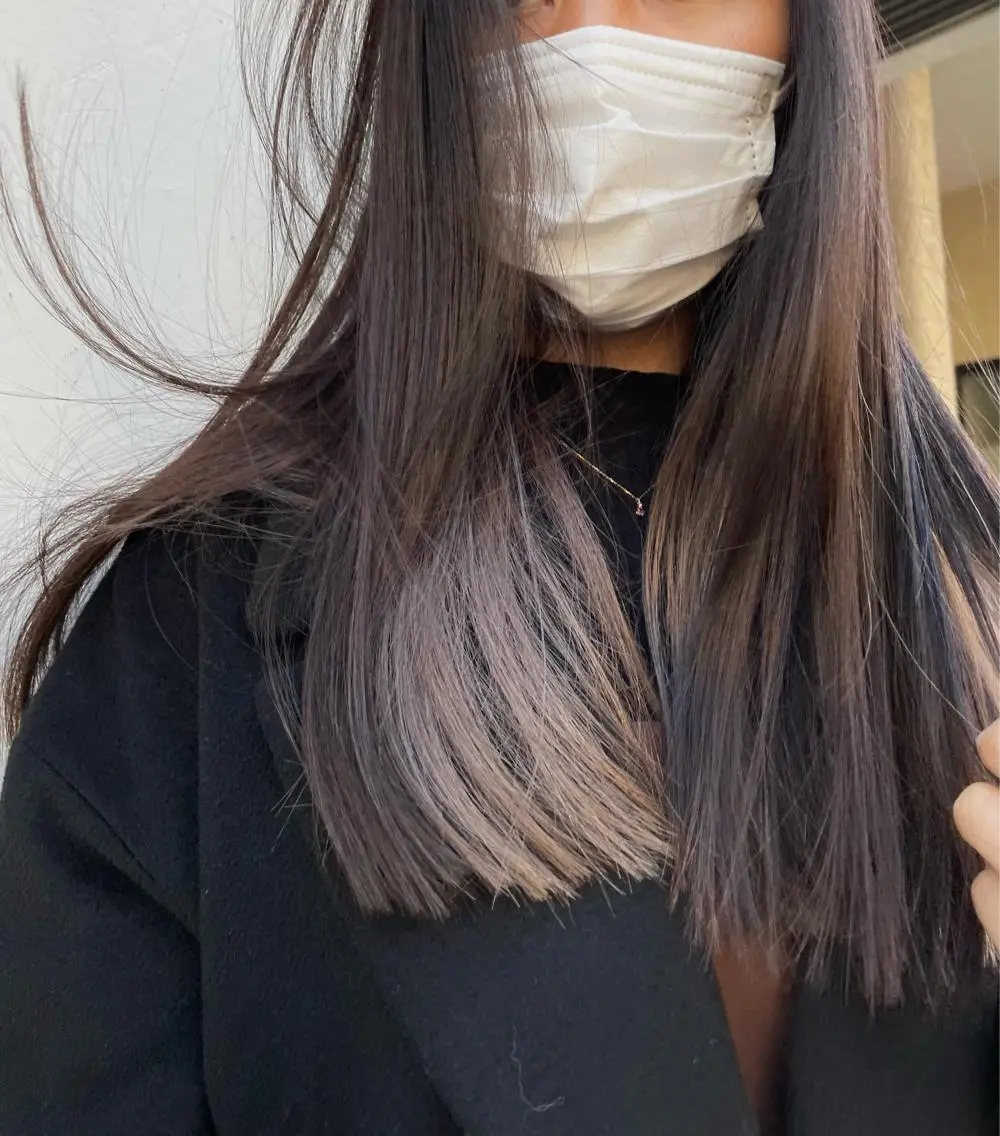 ロング カラー KYOKA .のヘアスタイル