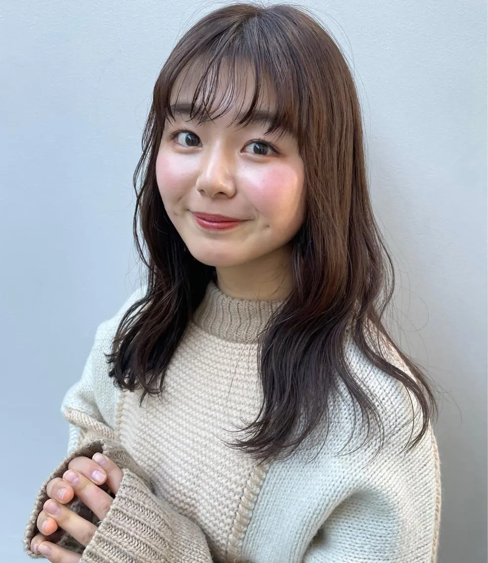 ミディアム カラー トリートメント ✨👑お洒落ショート ❣️村上せいな✨のヘアスタイル