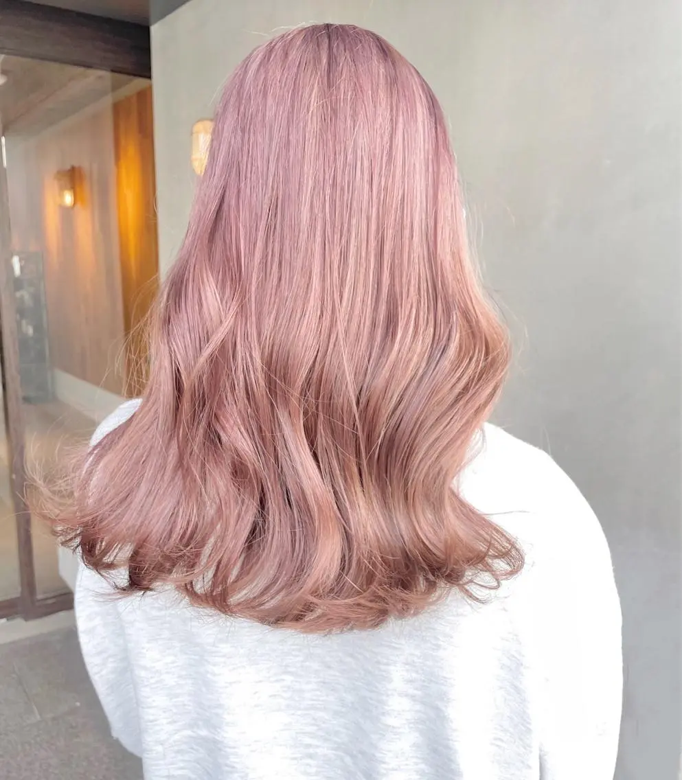 ロング カラー ヘアカラー トリートメント ハイトーンカラー♡ yuのヘアスタイル