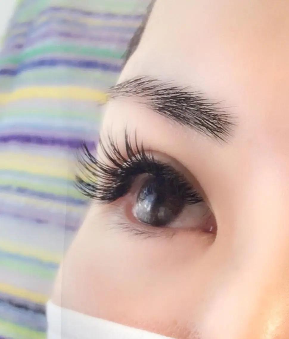 マツエク・マツパ フラットラッシュ eyelash vous✱memeのマツエク・マツパデザイン