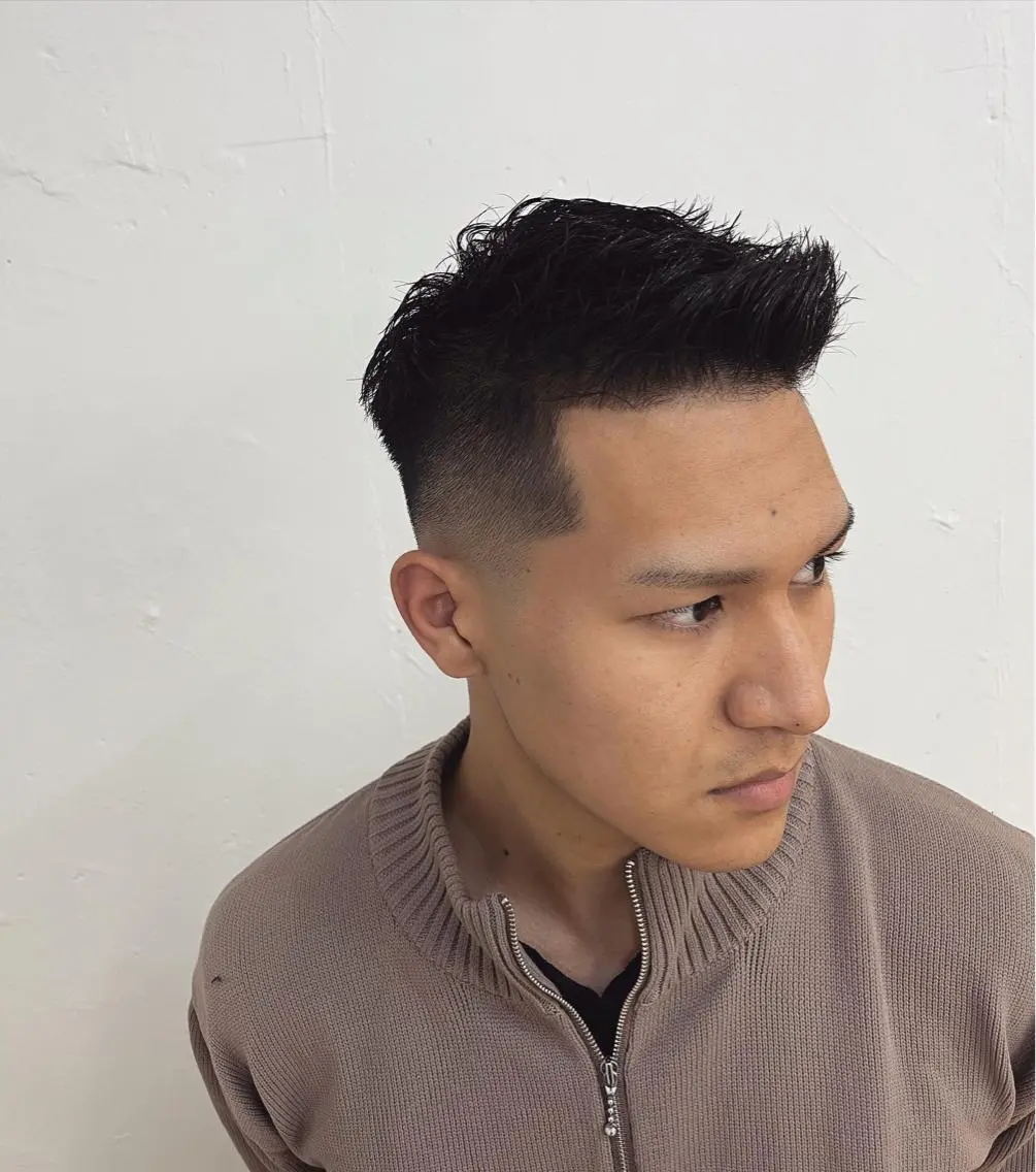 ショート メンズ カット 立川/メンズパーマ 厚進太郎のヘアスタイル