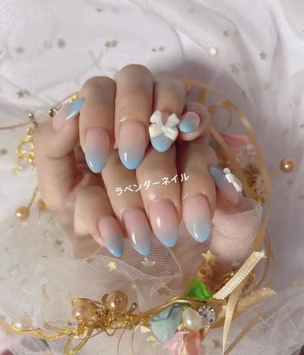 ネイル ラベンダー💖日暮里 ルル💖ネイルのネイルデザイン