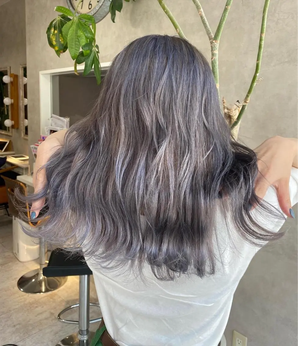 カラー ダブルカラー デザインカラー/ ジュンナのヘアスタイル
