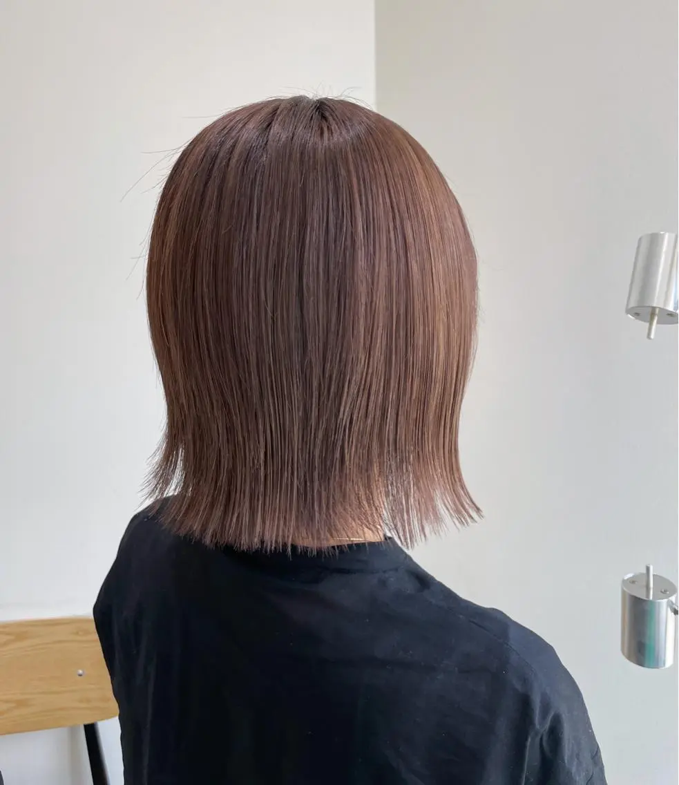 ミディアム カラー mir MIYUのヘアスタイル
