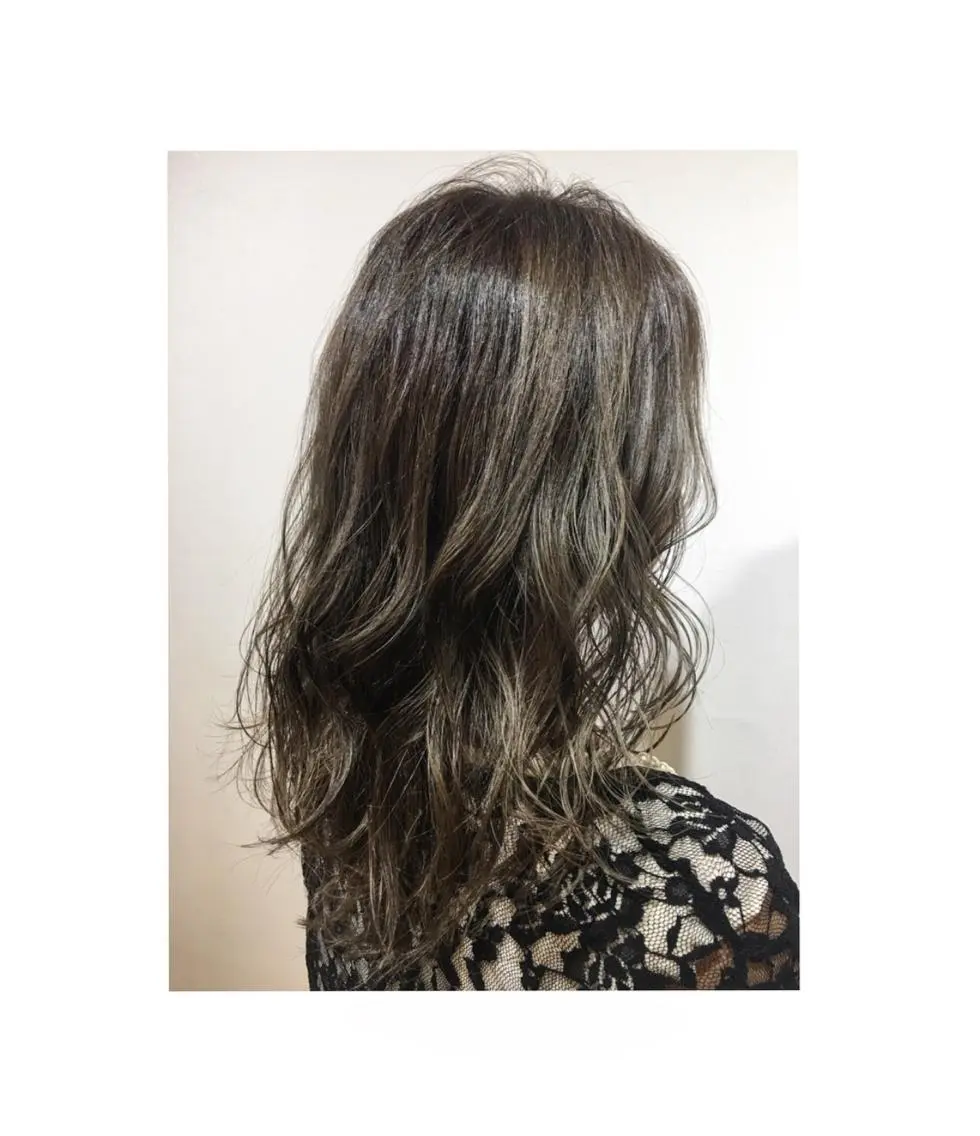 ロング カラー box  mico. mutsumiのヘアスタイル