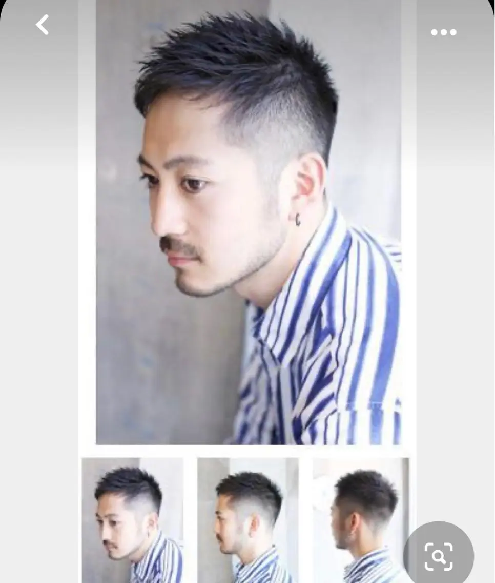 メンズ カット 吉野 瑳桜のヘアスタイル