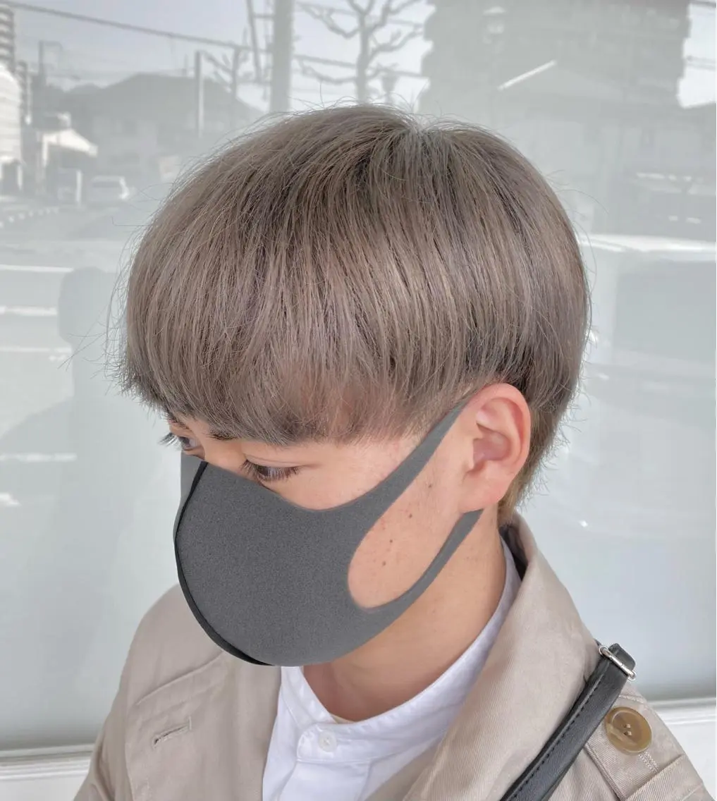 ショート カラー 杉田 健太のヘアスタイル