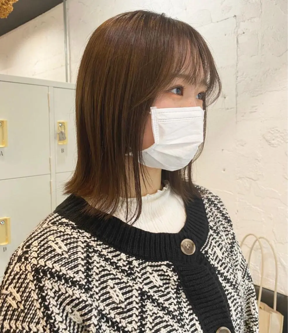 ミディアム カラー 柔らかいcolor 🌿harukaのヘアスタイル