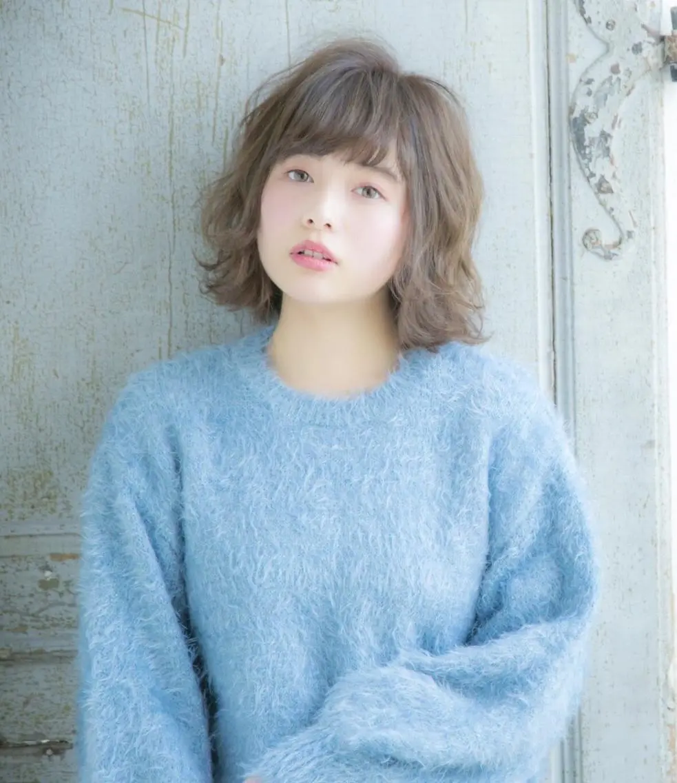 ミディアム カット ヘアカラー トリートメント 🌟モテ髪ショート 🌟店長 津賀涼のヘアスタイル