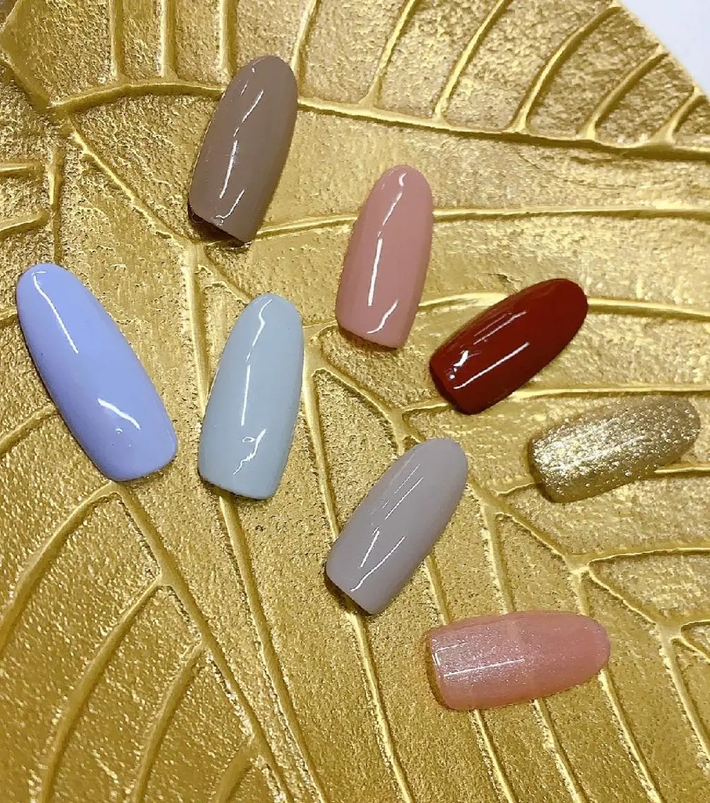 ネイル アートネイル ワンカラーネイル BBnail ogataのネイルデザイン