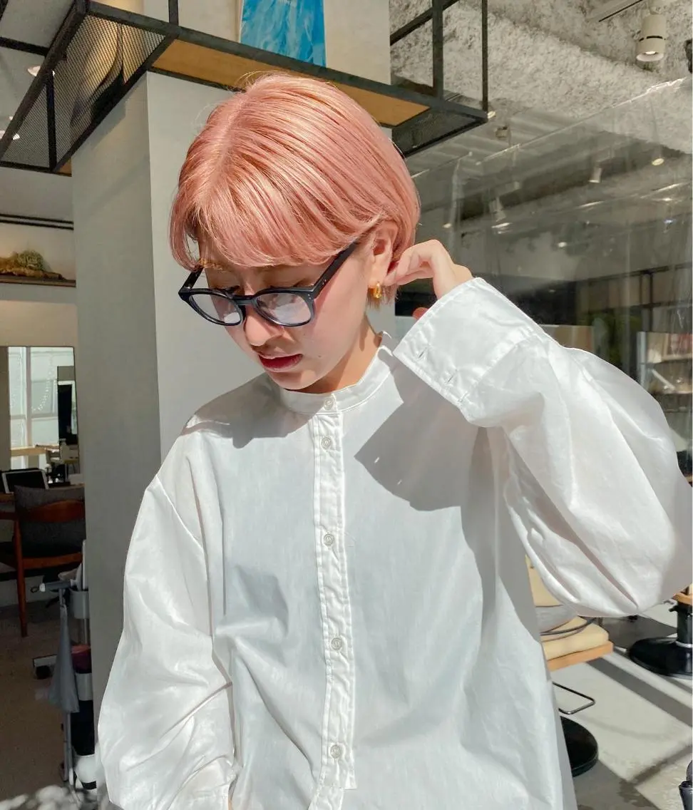 ショート カラー メンズ清潔感のプロ 💈メンズパーマ藤田のヘアスタイル
