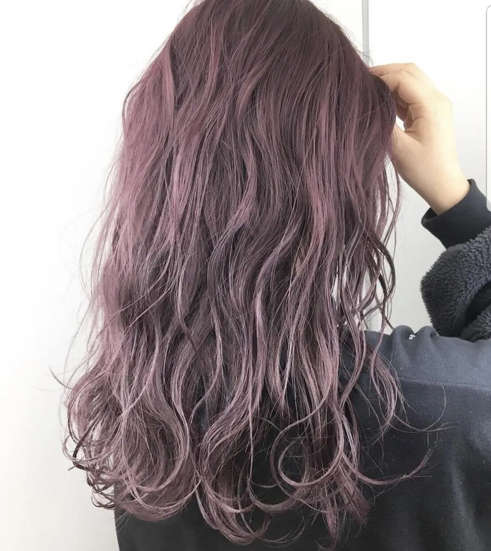 ロング カラー ブリーチ ケアブリーチ 透明感カラー イルミナカラー トリートメント ⭐️Shelter by TOKYO⭐️のヘアスタイル