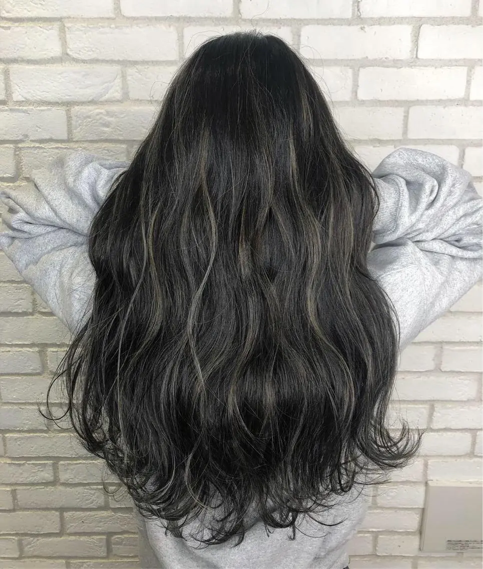 ロング カラー パーマ ヘアアレンジ メンズ キッズ ネイル マツエク・マツパ メンズハイライト ハイライトカラー ハイライト 新宿/髪質改善/ 美髪矯正✨浅江通友のヘアスタイル