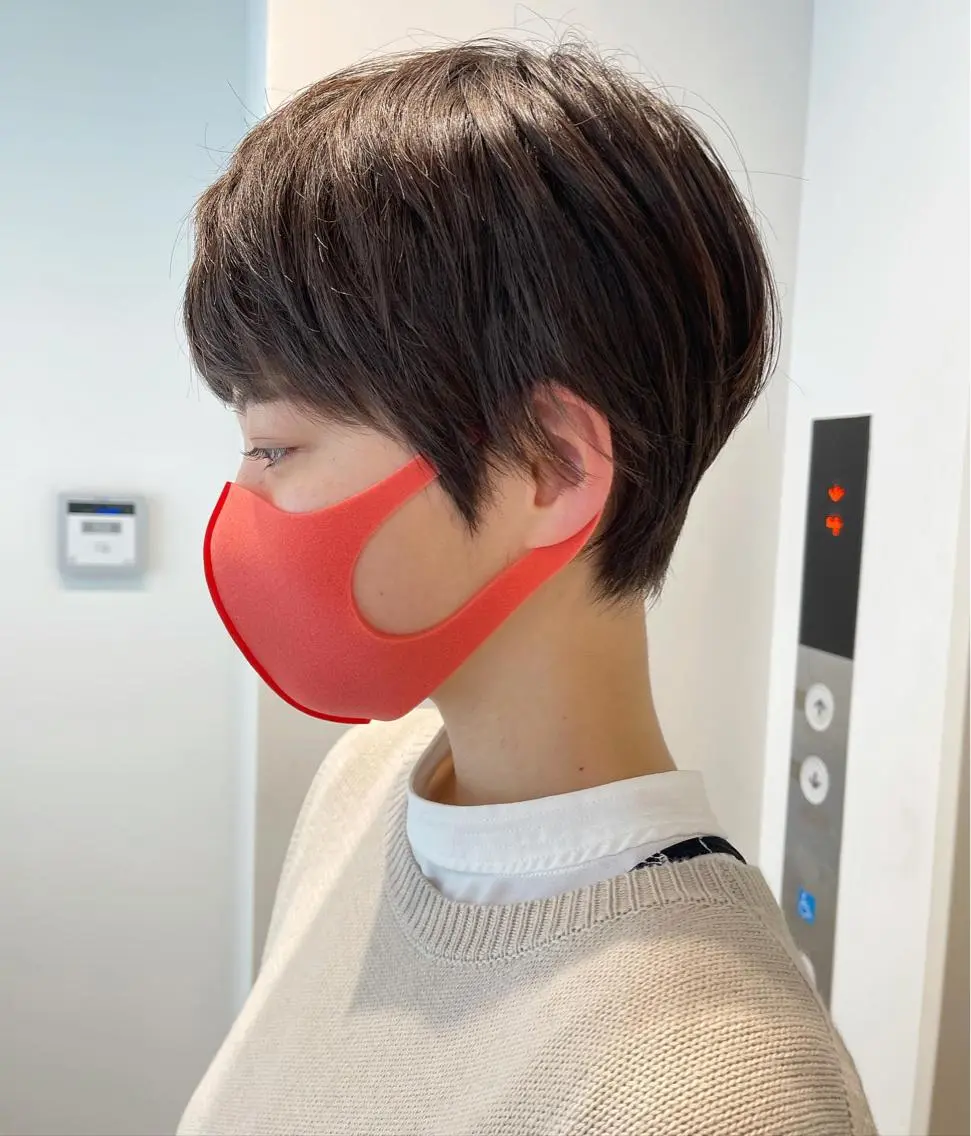 ショート ショートヘア カット ショートヘア💫 ハイトーン西田拓馬のヘアスタイル