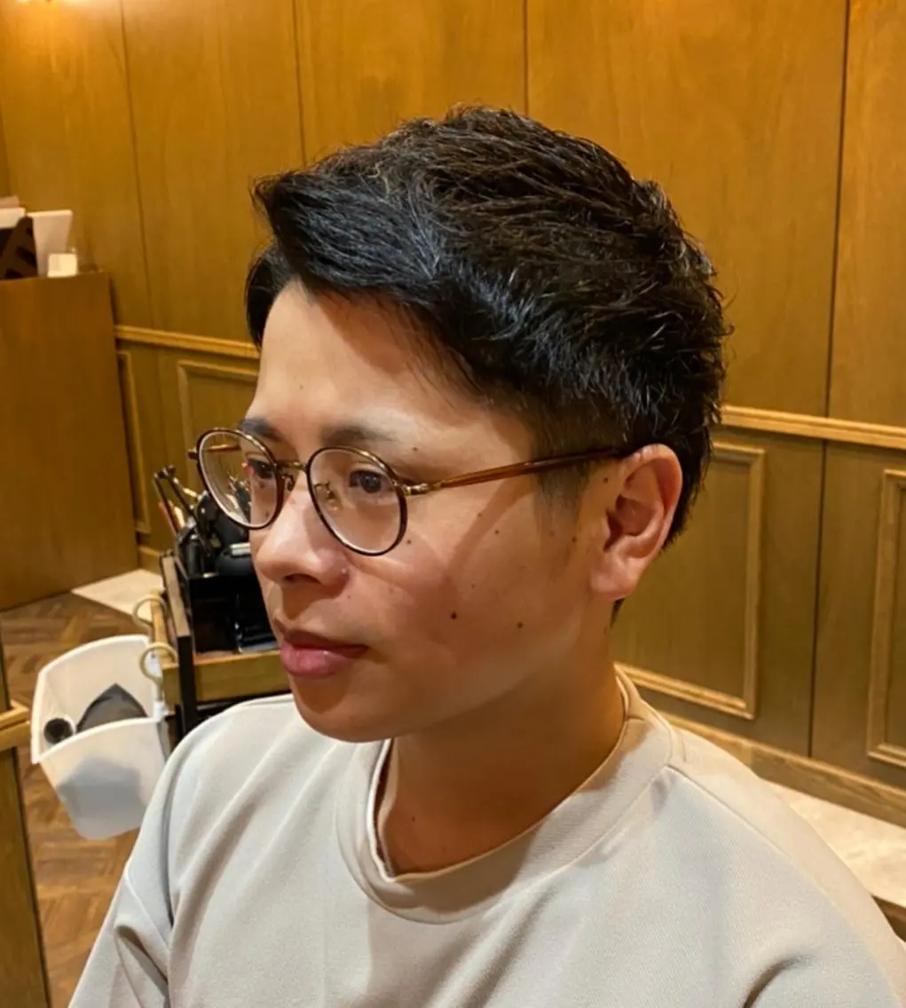 ショート 本町No1カット集団 AFROのヘアスタイル
