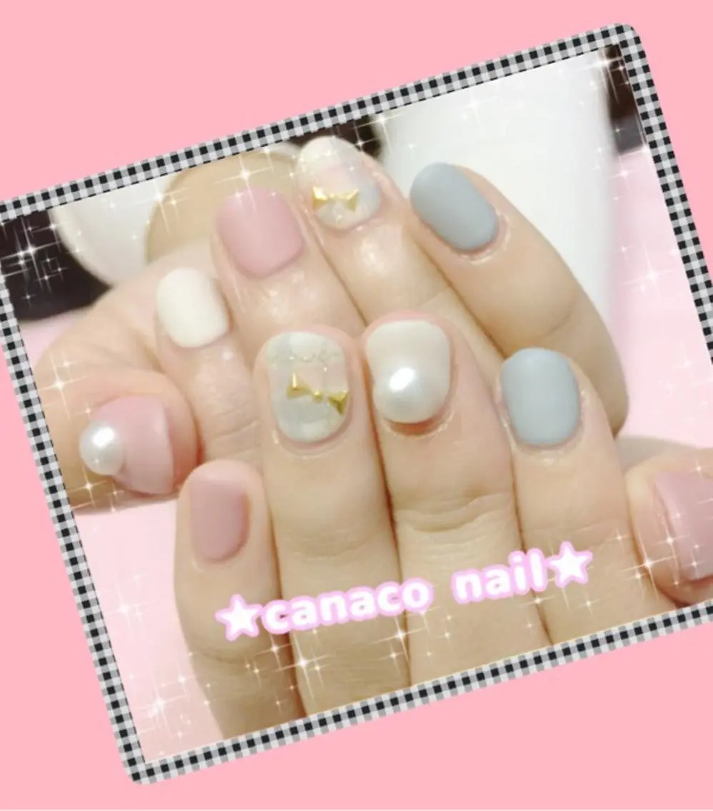 ネイル アートネイル マットネイル ベテランネイル cnc nailのネイルデザイン