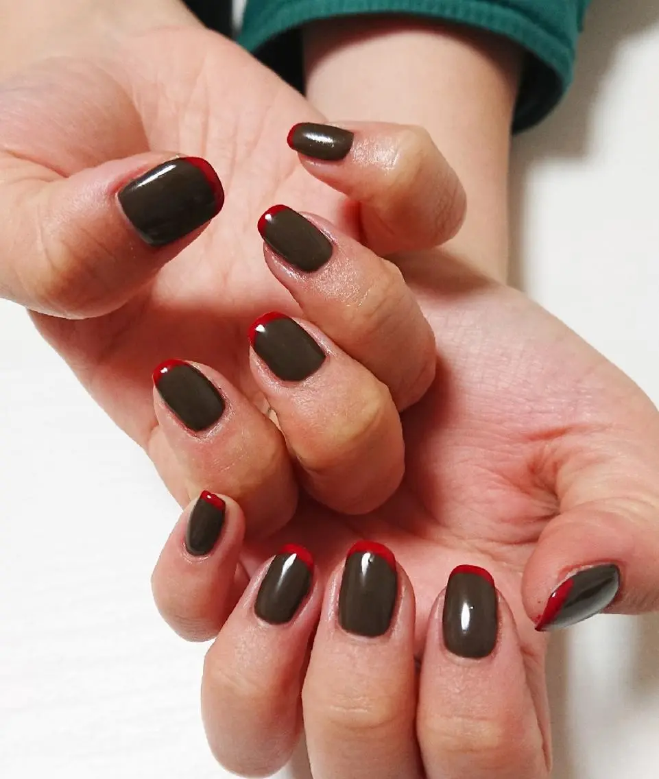 ネイル フレンチネイル ハンドネイル Lilith Nailのネイルデザイン