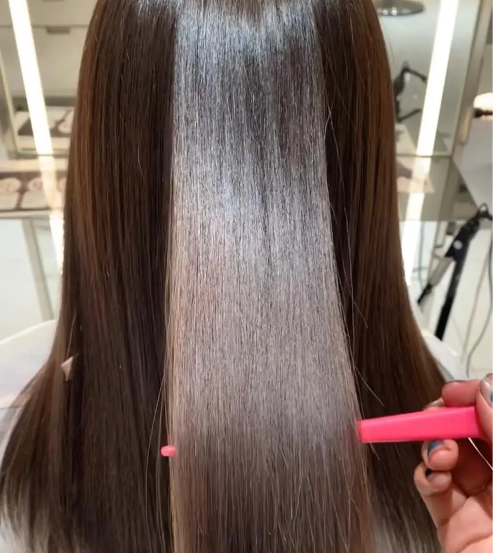 ロング ロング トリートメント 酸熱トリートメント kiyono ⭐︎ダブルカラーのヘアスタイル