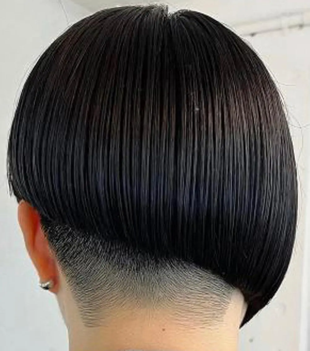 ショート ヘアカラー トリートメント 華Hanaプロカラー ヘアカラー専門店のヘアスタイル