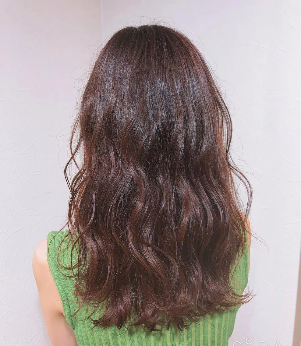 ロング カラー 💜 MINORI💜のヘアスタイル