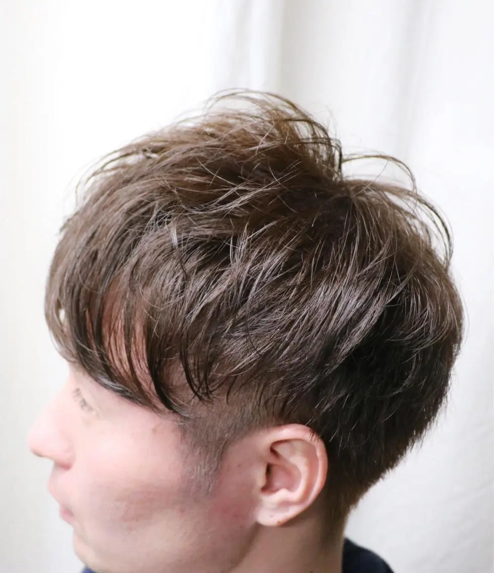 メンズ マッシュ ツーブロック atelier RICOのヘアスタイル