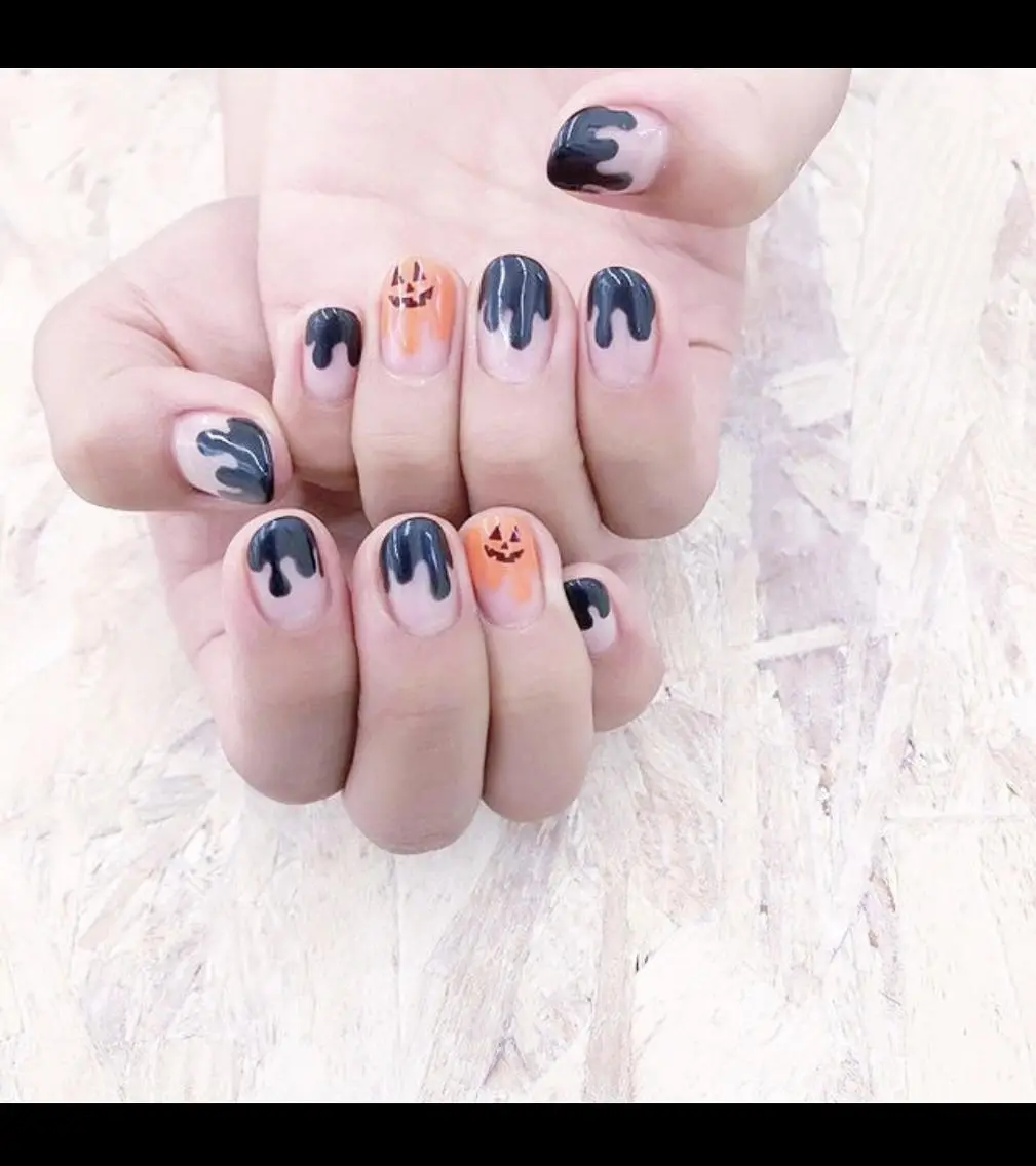 ネイル ハロウィン Cute beauty2のマツエク・マツパデザイン