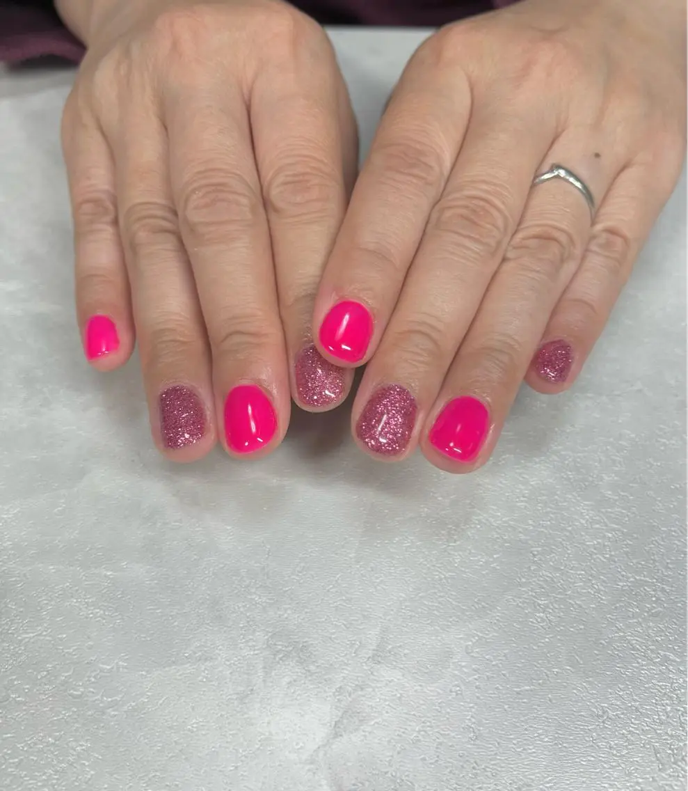 ネイル ピンク SAKU nail 作島茜のネイルデザイン